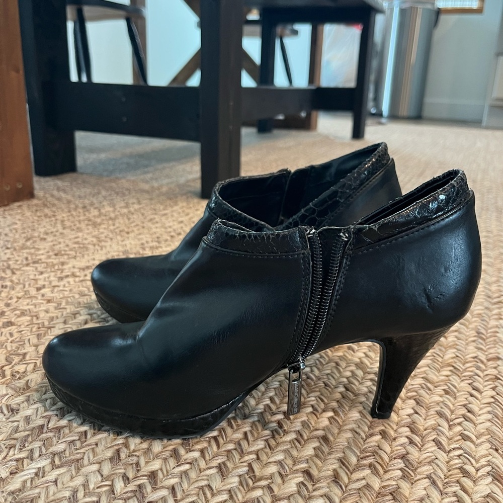 Size 8 Black Booties